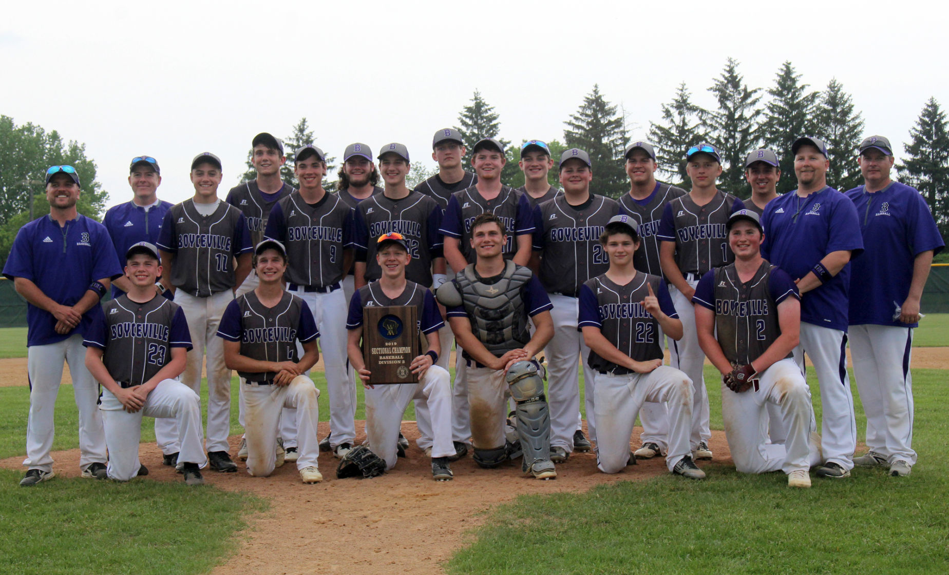 Boyceville vs Cumberland baseball at Chippewa Falls 6-4-19